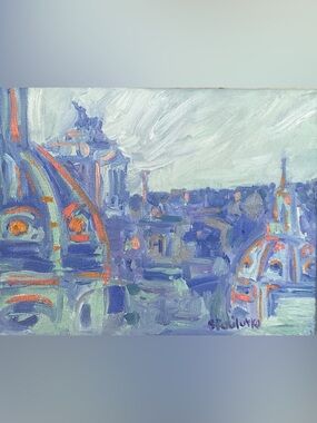 Rome Italy oil on canvas 8x10”